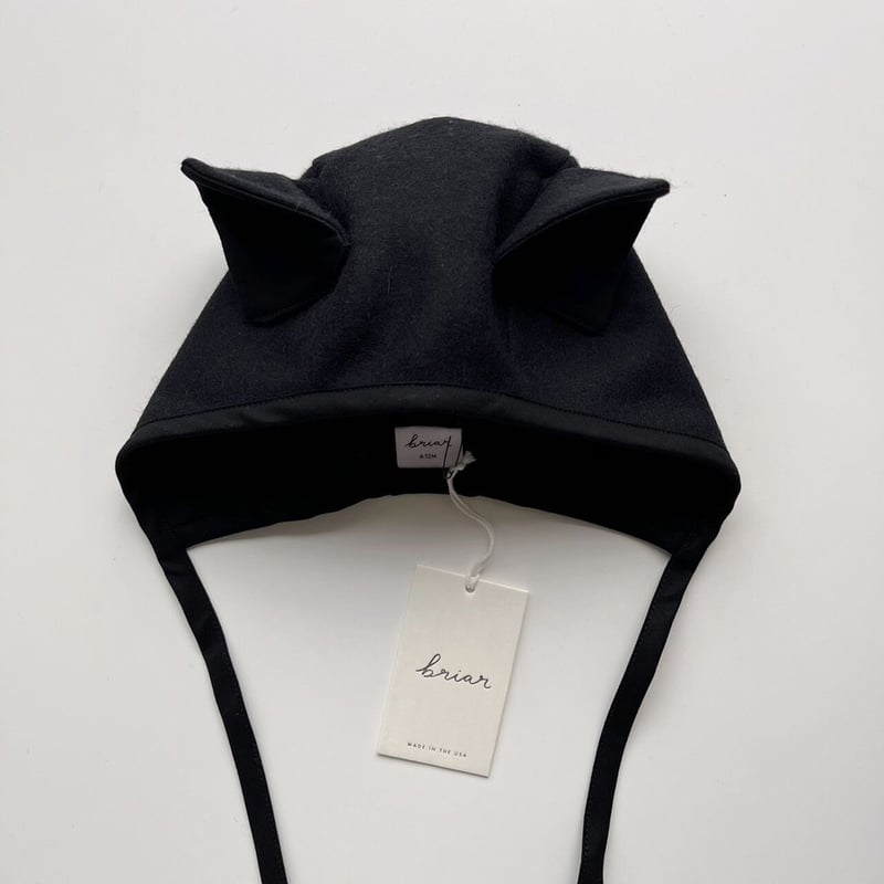 Briar Baby BLACK CAT BONNET COTTON-LINED | Bab