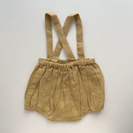 CARAMEL 　MUSA BABY ROMPER - PALE YELLOW