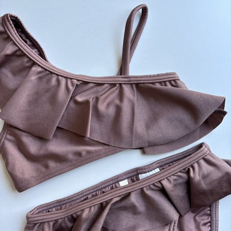 Rylee + Cru　SKIRTED BIKINI - MULBERRY
