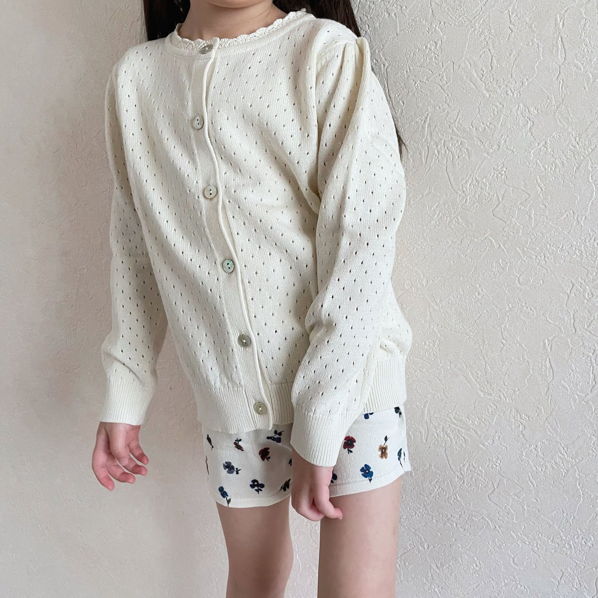 FUB Pointed Beach Shorts - ecru/flower | Baby S FUB Pointed Beach Shorts - ecru/flower | Baby S