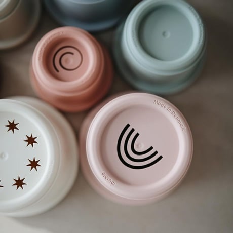 Mushie Stacking Cups Toy | Made in Denmark (Petal)