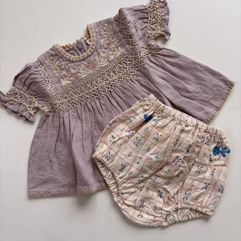 Apolina BABY DORA BLOUSE - LILAC | Baby Style LAB