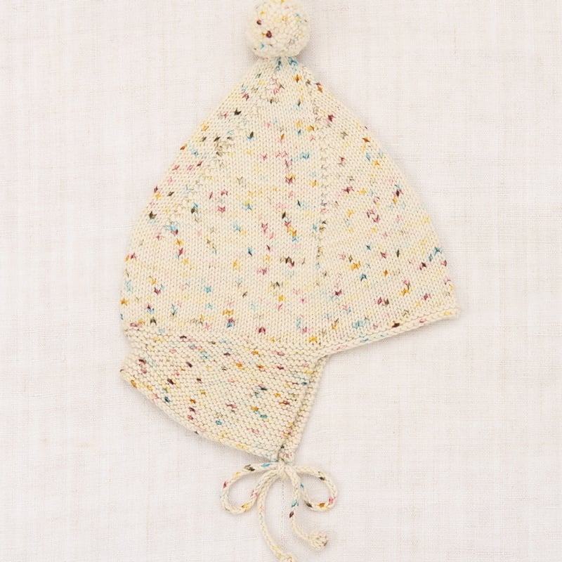 Misha & Puff Pointy Peak Hat - Snowglobe Confet