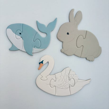 Konges Sløjd CARDBOARD 3 STEP PUZZLE
