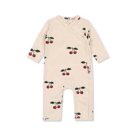Konges Sløjd BASIC NEW BORN ONESIZE GOTS/MA GRANDE CERISE