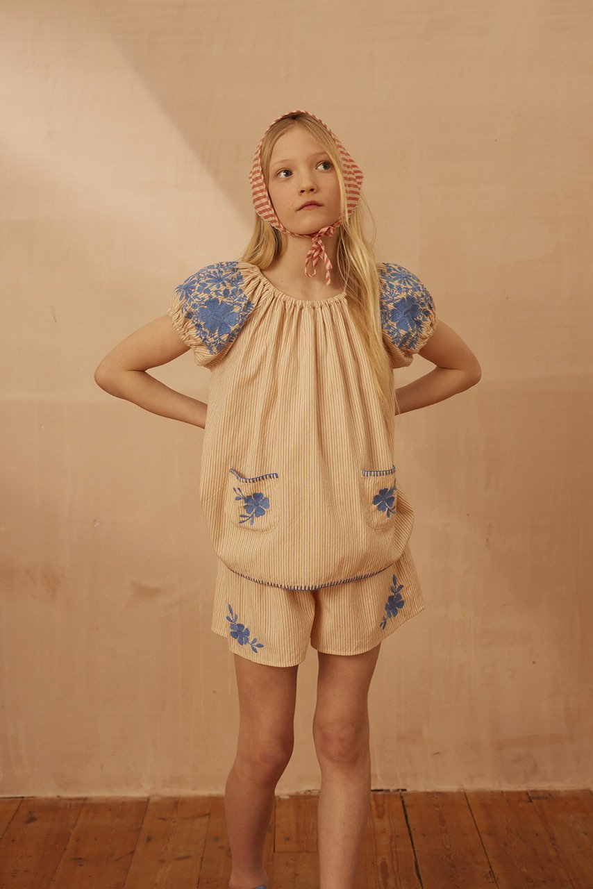 Apolina BARBARA SHORT SET - CAZAN STRIPE | Baby