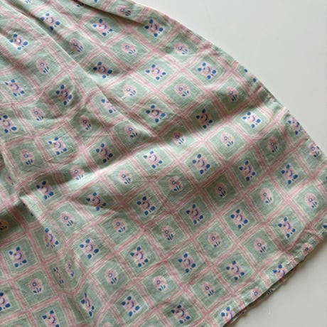 Apolina  CORNELIA S/L SMOCK DRESS - ROSEPANEL MINT