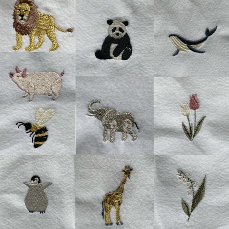 スクールグッズシリーズ　刺繍オプション購入専用 モチーフ刺繍