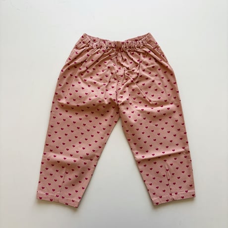 Konges Sløjd 　NOLA PANTS GOTS - BERRY COEUR