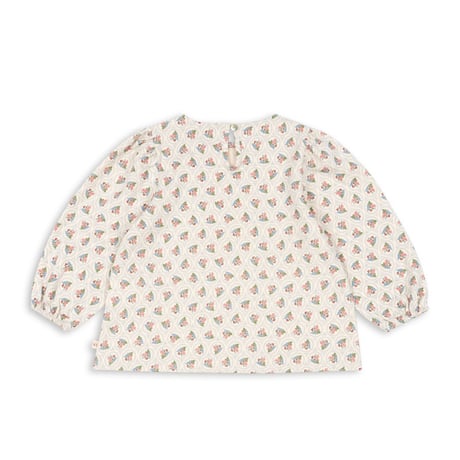 Konges Sløjd 　DREY BLOUSE GOTS - VERONA BLUES