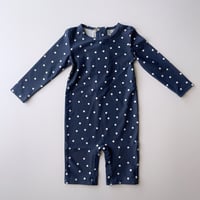 Konges Sløjd  ASTER ONESIE - KELLY BLUE DOT