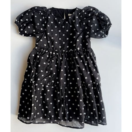 NORALEE　CHLOE DRESS - BLACK&IVORY DOT
