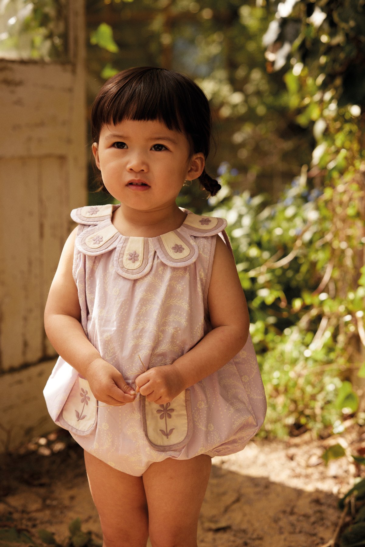 その他 Apolina Flora Setup - 50's Floral 2-3Y Apolina BABY FLORA BUBBLE - WALLFLOWER | Baby