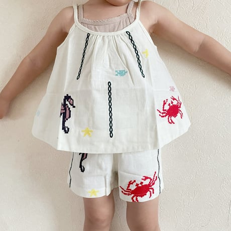 ESTHER　Carlota Top - Cross Stitch