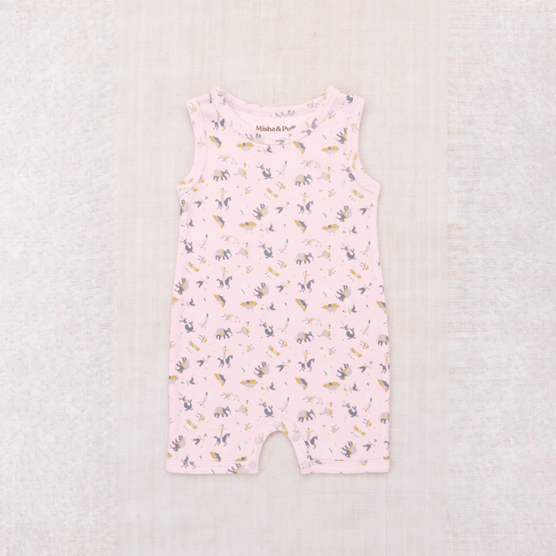 Misha & Puff BABY TANK ROMPER - AURA CIRCUS | B
