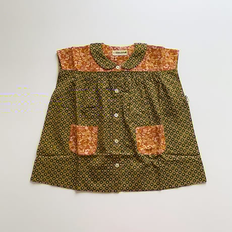 Misha & Puff　Nanna Tunic - Pistachio Flower Dot