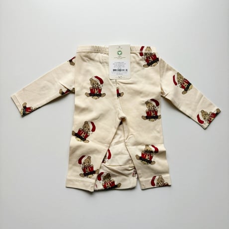 Konges Sløjd 　BASIC NEWBORN SET GOTS- CHRISTMAS TEDDY