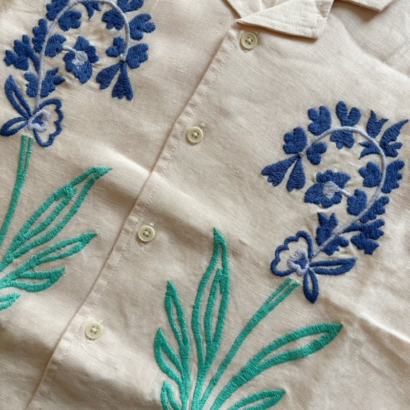 Apolina DONNY EMBROIDERED SHIRT - BLUSH | Baby