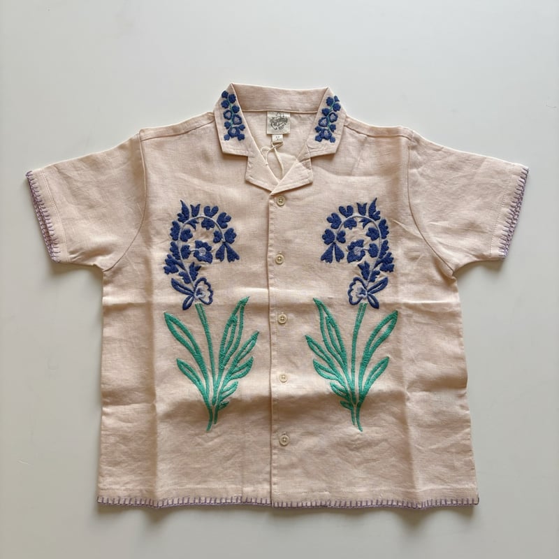 Apolina DONNY EMBROIDERED SHIRT - BLUSH | Baby