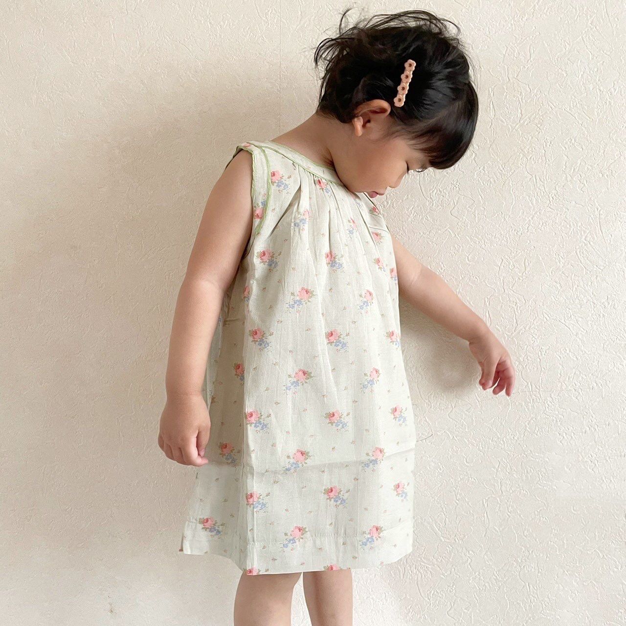 【美品】CARAMEL ワンピース 90 ginger dress 花柄 ベビー original
