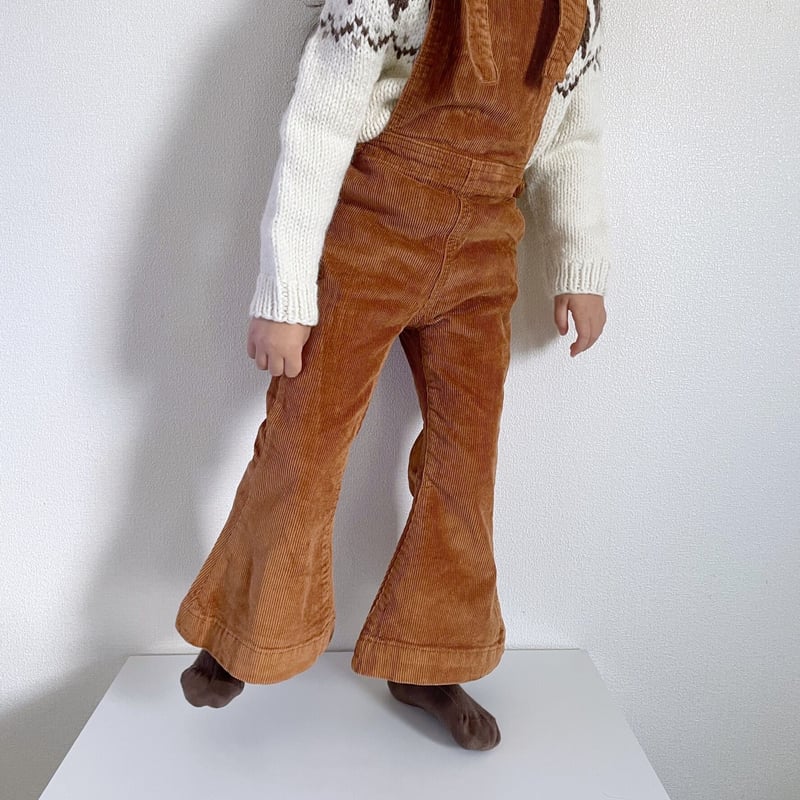 Twin Collective-FARRAH OVERALL-TOFFEE CORD | Ba