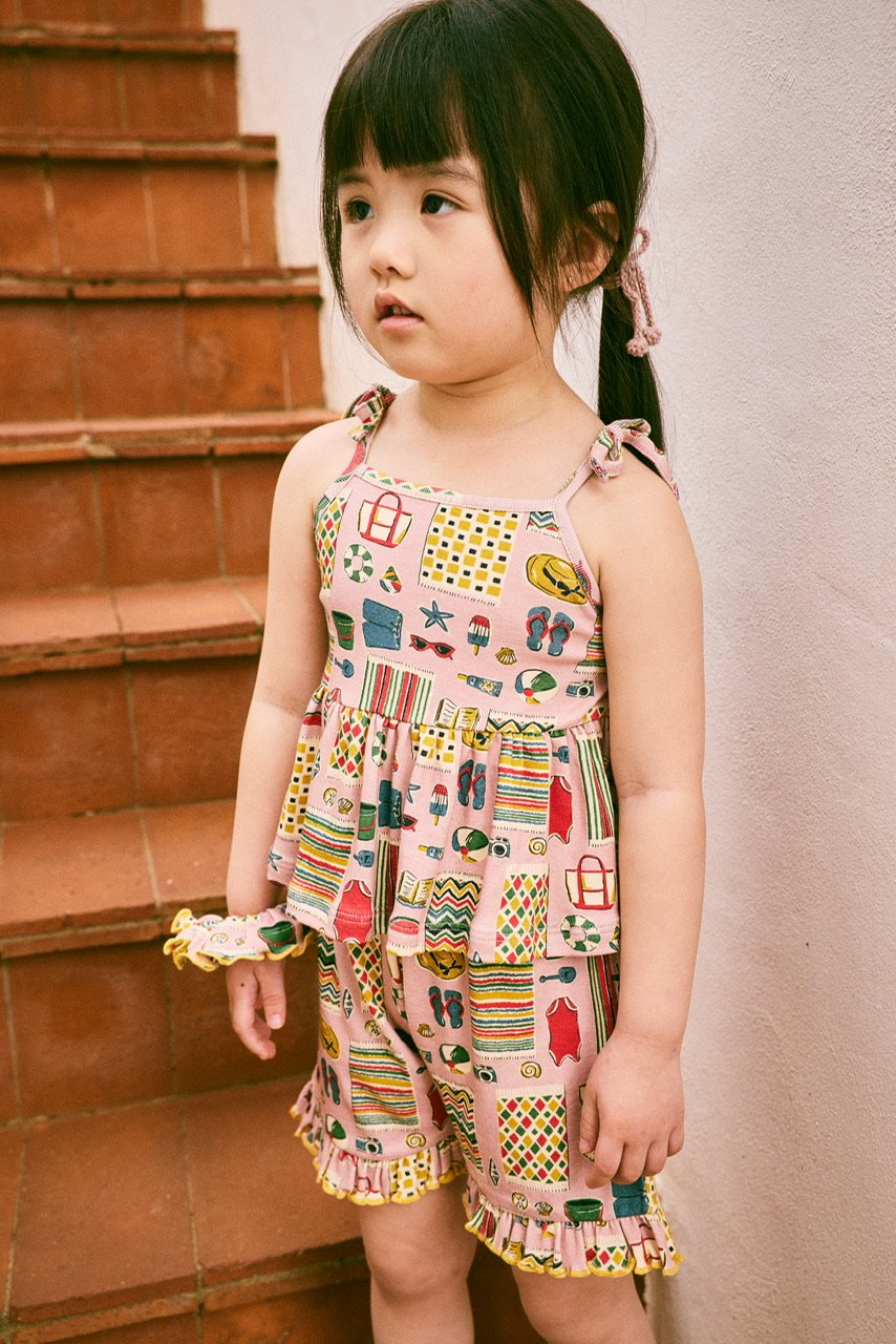 ★Raさま専用★Misha & Puff Beach Pant 3y Misha & Puff / Beach Pant - Fox Groovy Paisley