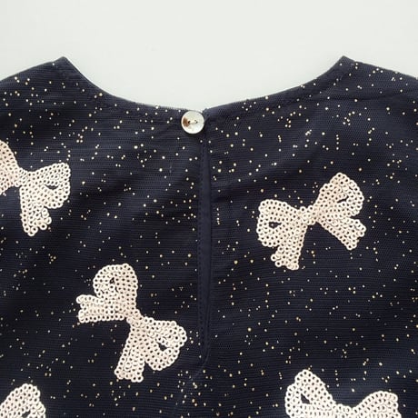Konges Sløjd 　YVONNE DRESS - BOWIE NIGHT SKY SEQUIN
