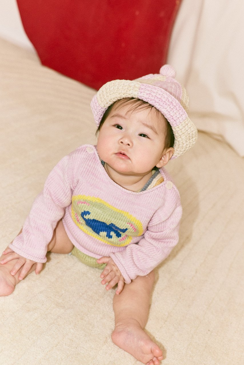 Misha & Puff BABY CROCHET TULIP HAT - AURA | Ba