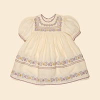 Apolina  PATSY RIBBONS DRESS - CREAM