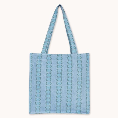tiny cottons  Blue Flowers Tote Bag