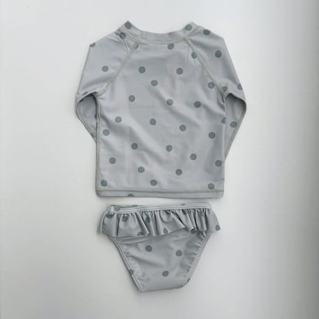 Rylee + Cru　RASH GUARD GIRLS SET - POLKA DOT