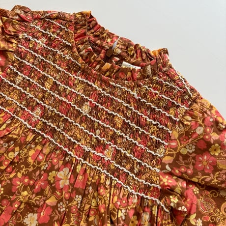 Apolina  MIA DRESS - AUTUMN HARVEST FLORAL