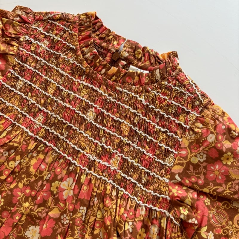 Apolina MIA DRESS - AUTUMN HARVEST FLORAL | Ba
