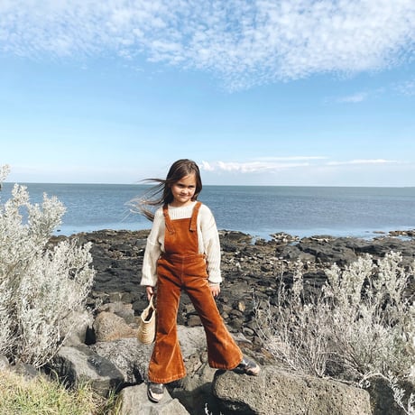 Twin Collective-FARRAH OVERALL-TOFFEE CORD