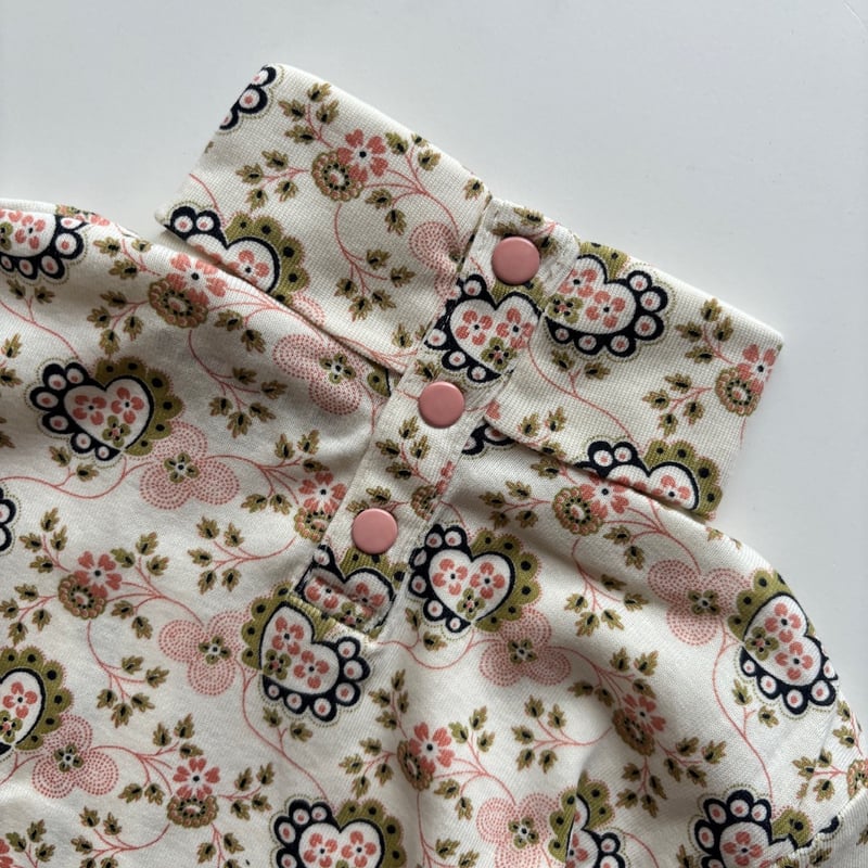 Misha & Puff Turtleneck - Sugar Calico Hearts |