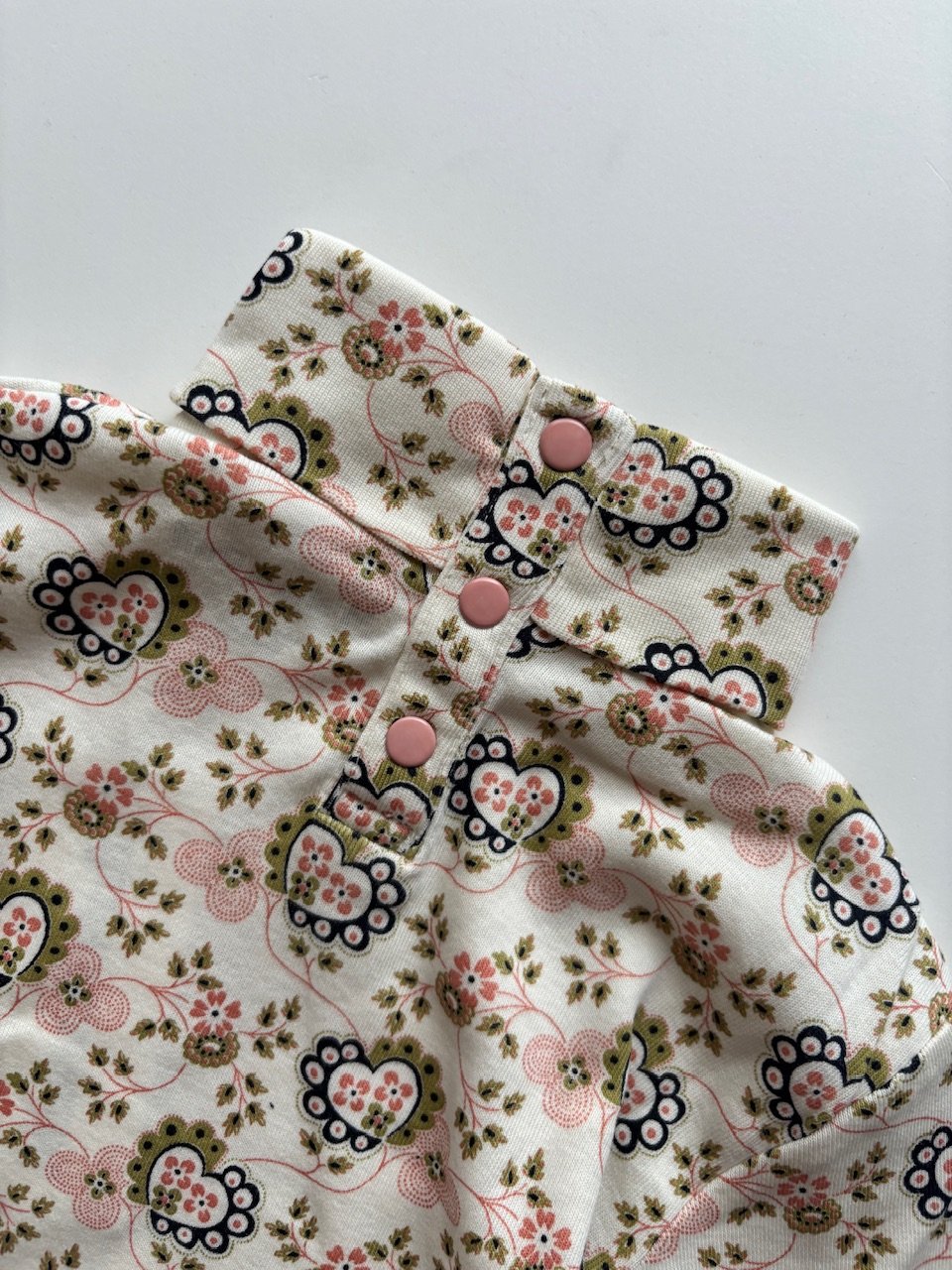 Misha & Puff Turtleneck - Sugar Calico Hearts |