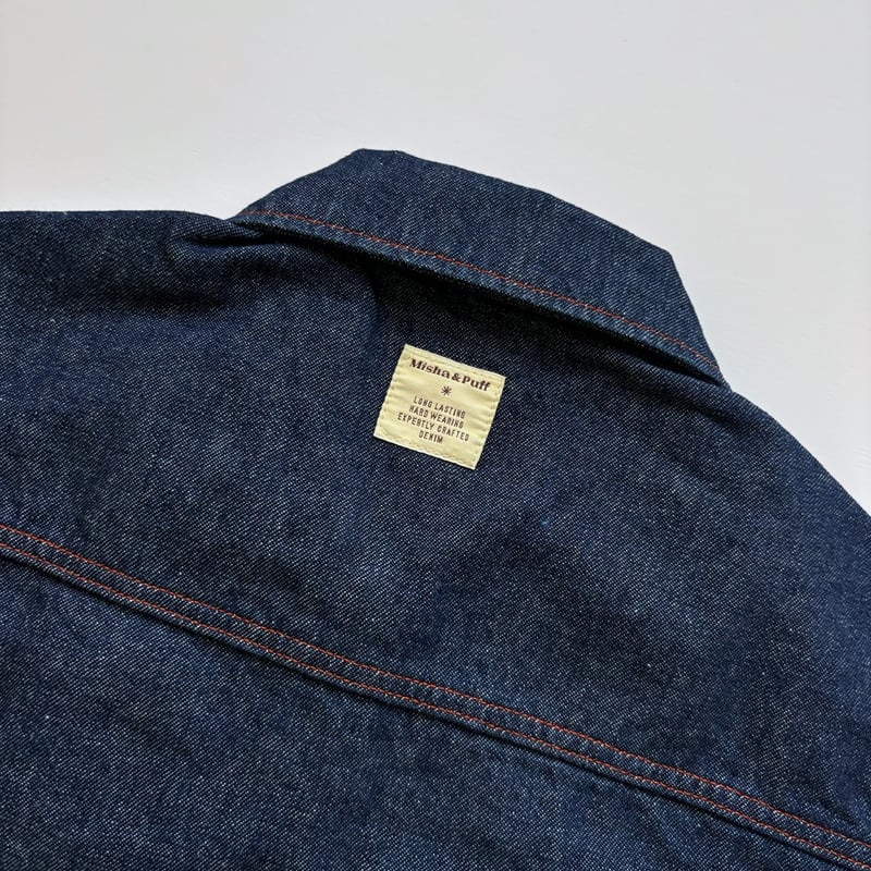 Misha & Puff Zip Jacket - Indigo Denim | Baby S