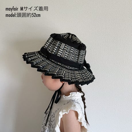 LORNA MURRAY  Black Bamboo Mayfair Child Hat