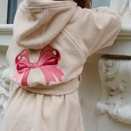 Konges Sløjd 　Terry Bathrobe Gots Brazilian Sand