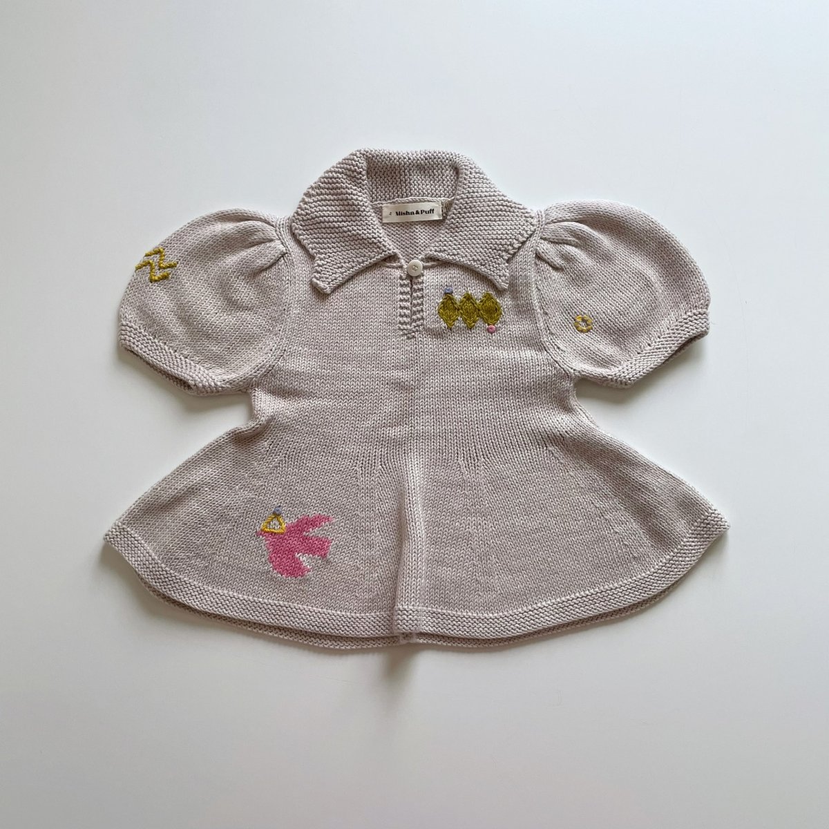Misha & Puff クロシェ スケポン 6-7y MOON Misha & Puff Fete Puff Top - Moon | Baby Style LAB