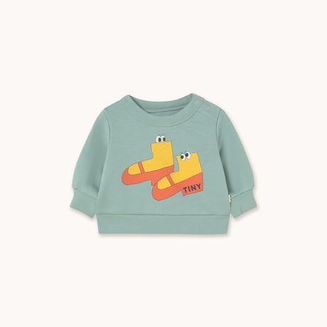 tiny cottons  WALK GRAPHIC BABY SWEATSHIRT