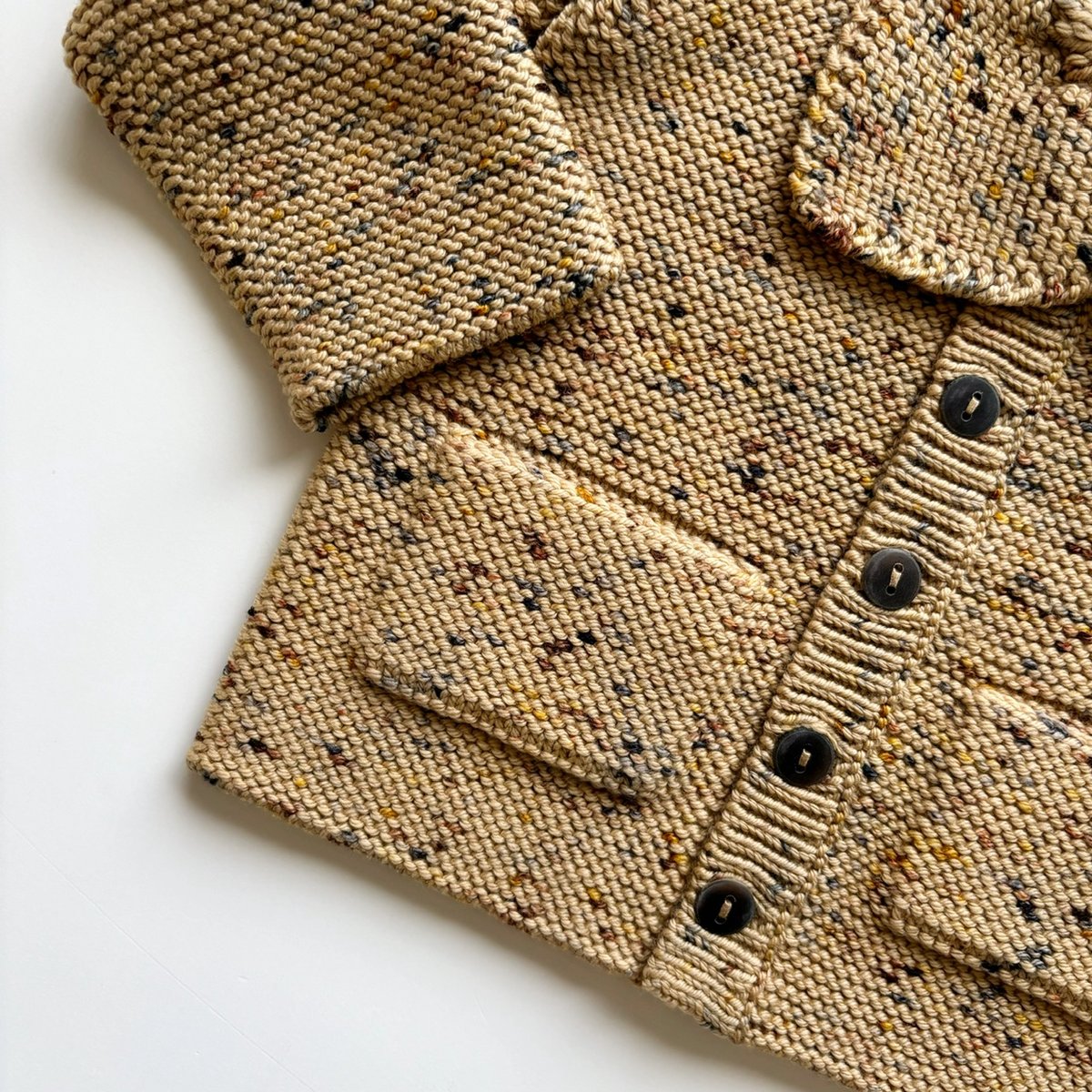 ボトムス Misha&puff camel confetti 2y Misha & Puff Scout Cardigan - Camel confetti |
