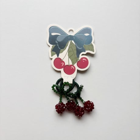 KongesSløjd  2 PACK CHERRY HAIR ELASTIC