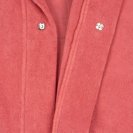 Konges Sløjd TERRY BATHROBE EMBROIDERY GOTS FLAMINGO PLUME