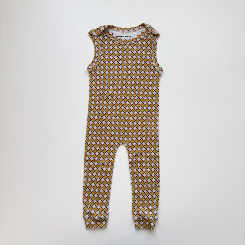 misha and puff オーバーオール bark 2y Misha and Puff Illusion Overall - Red Flame – Ladida