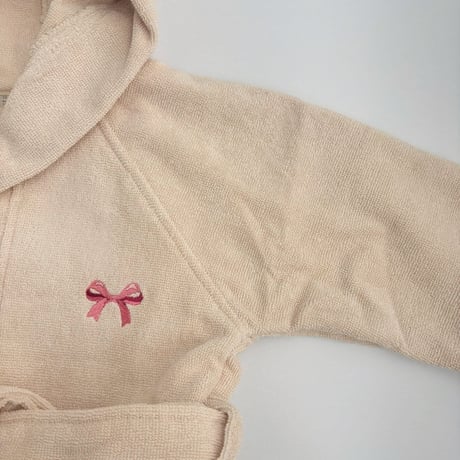 Konges Sløjd 　Terry Bathrobe Gots Brazilian Sand
