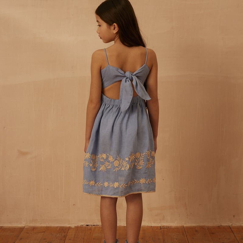 Apolina☆Magrit Sundress-Cornflower☆5-7y