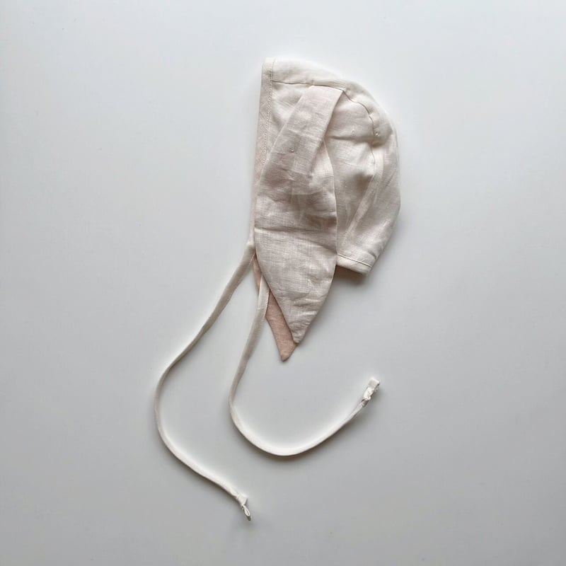 Briar Baby IVORY BUNNY BONNET | Baby Style LAB