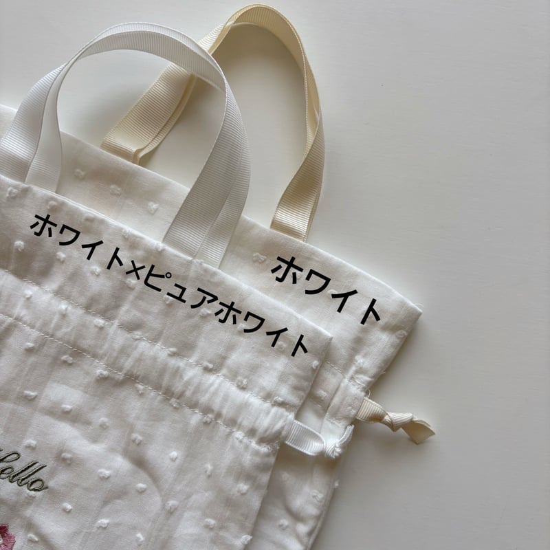 baby style lab ドローイングバッグ　ネイビーMサイズ　キリン　S ドローイングバッグ Mサイズ(取っ手付き) | Baby Style LAB