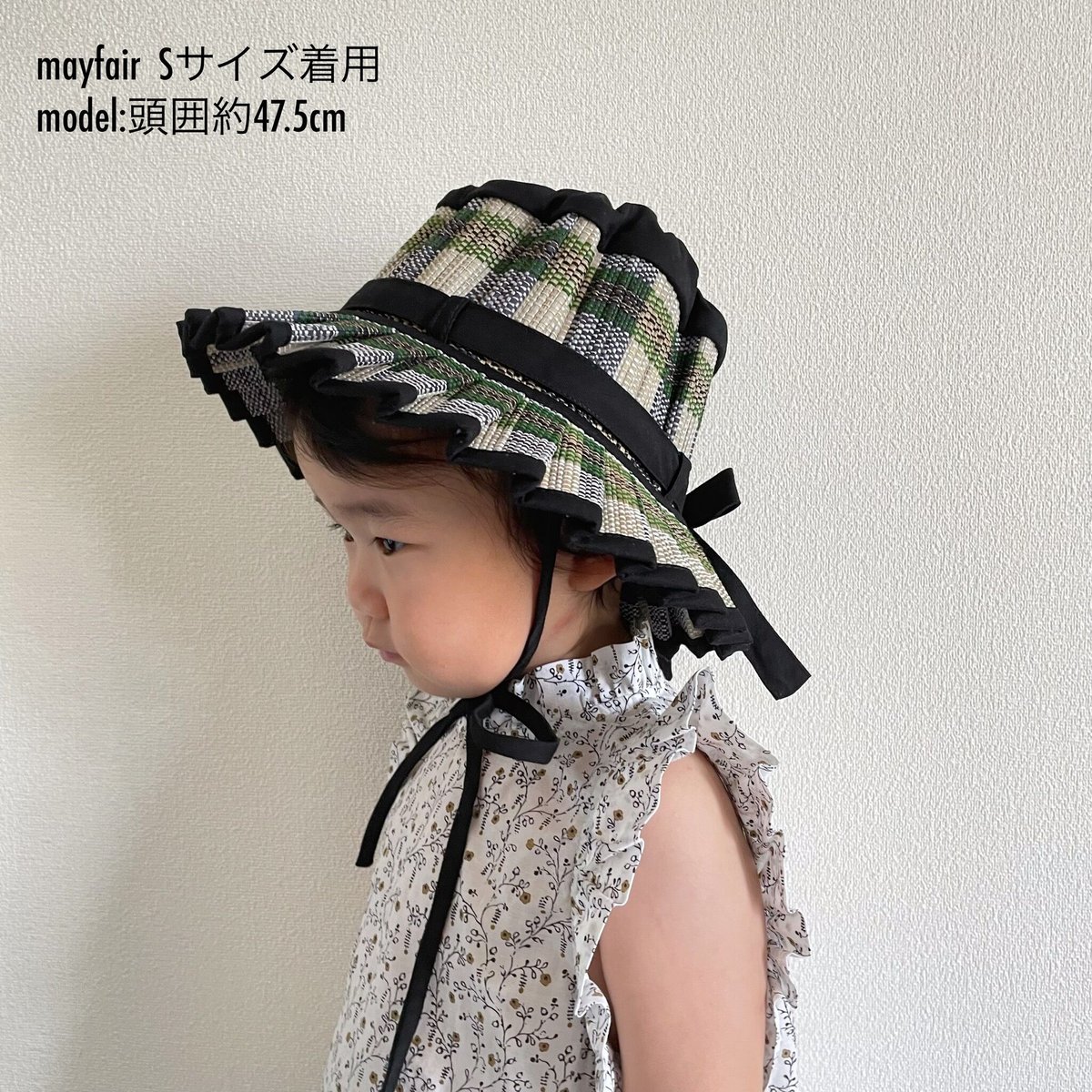 Lorna Murray 上品 プリーツ奈良アイランドエデンハット